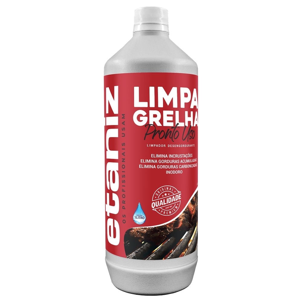 Limpa Grelha Concentrado com Borrifador Etaniz 1 Litro 47030
