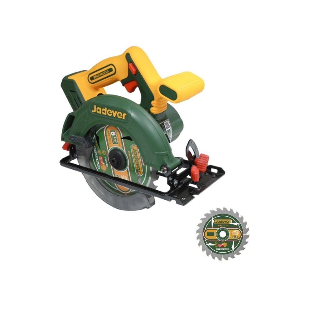 Serra Circular 6.1/2"(165Mm) 20V S/Bateria/Carregador Jadever - imagem 1